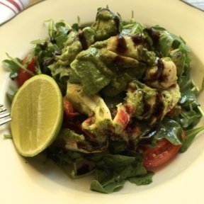 Gluten-free lobster salad from Terra Wine Bar